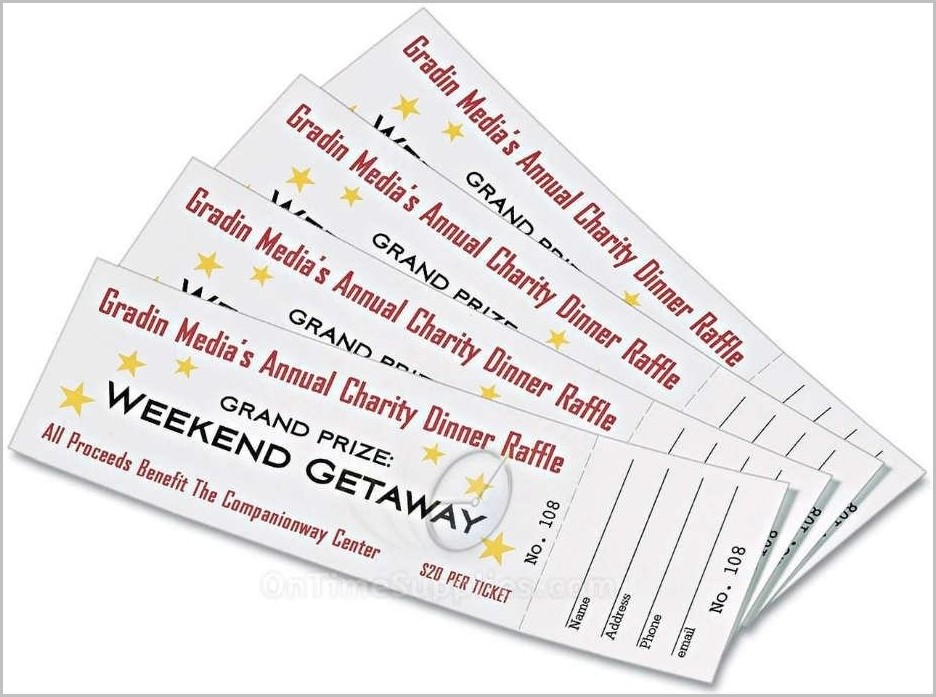 Avery Templates For Tickets