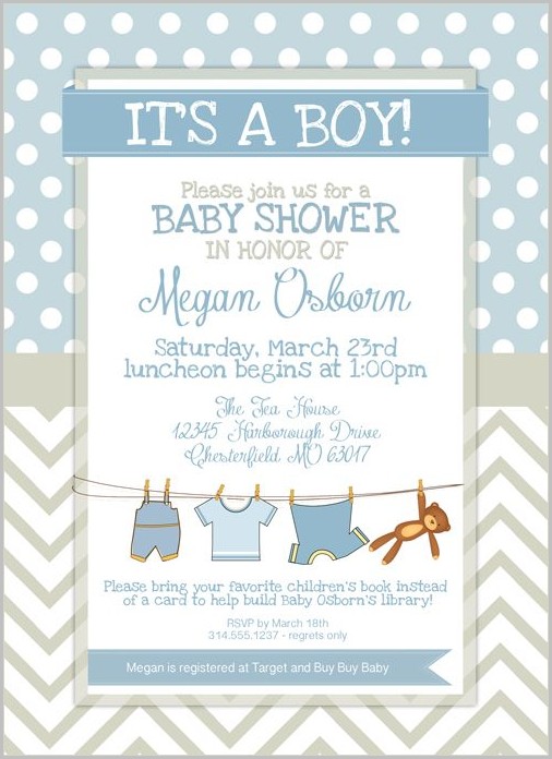 Baby Shower Invitation Template Free Baby Shower Invitation Template Free