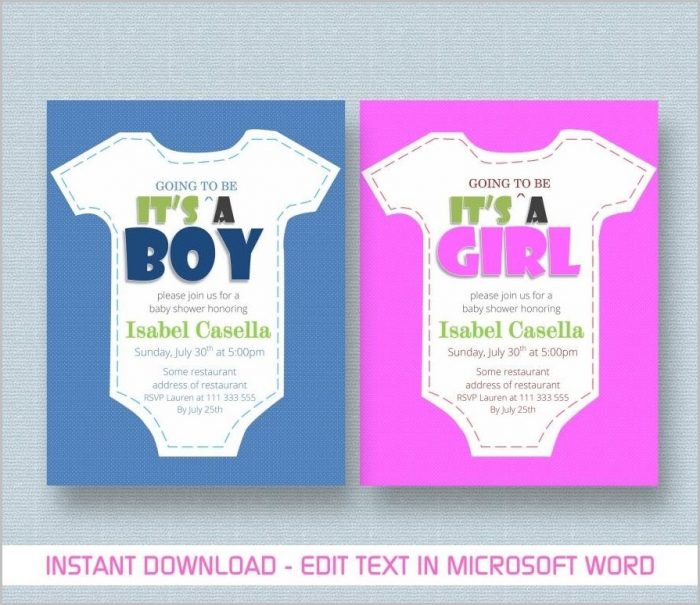 Baby Shower Invitation Video Template Baby Shower Invitation Video Template