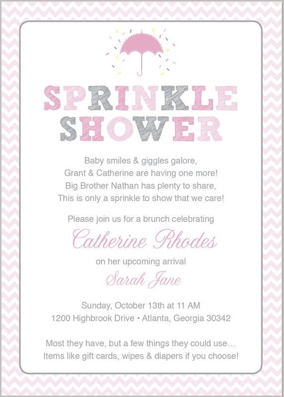 Baby Shower Invitations Samples Wording Baby Shower Invitations Samples Wording