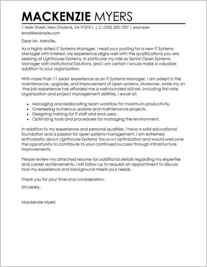 Best Sample Of Cover Letter For Resume Best Sample Of Cover Letter For Resume