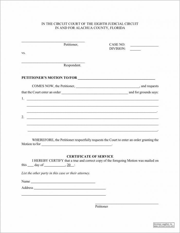 Florida Divorce Forms Uncontested Florida Divorce Forms Uncontested