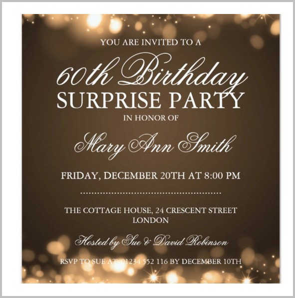 Free 65th Birthday Invitation Templates Free 65th Birthday Invitation Templates