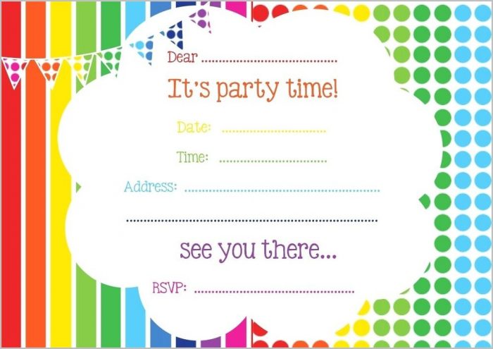 Free Birthday Invitation Templates Online Free Birthday Invitation Templates Online