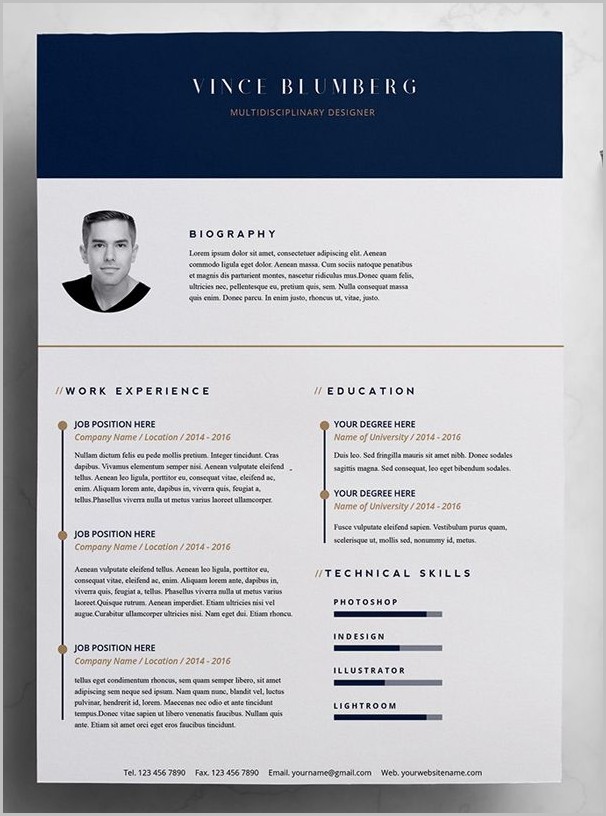 Free Creative Resume And Cover Letter Templates Free Creative Resume And Cover Letter Templates