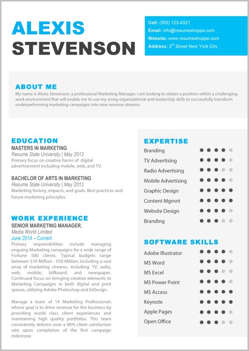 Free Creative Resume Templates For Mac Pages Free Creative Resume Templates For Mac Pages
