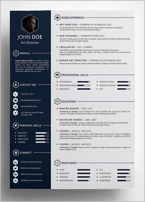 Free Creative Resume Templates Word Format Free Creative Resume Templates Word Format