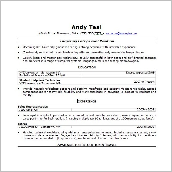 Free Download Resume Templates For Microsoft Word 2010 Free Download Resume Templates For Microsoft Word 2010