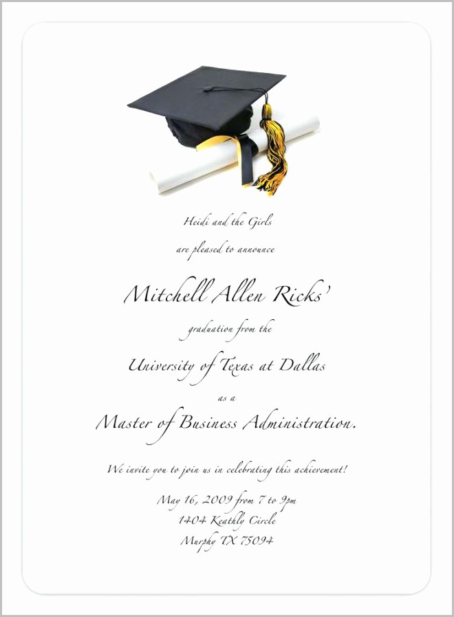 Free Graduation Invitation Templates 2018 Free Graduation Invitation Templates 2018