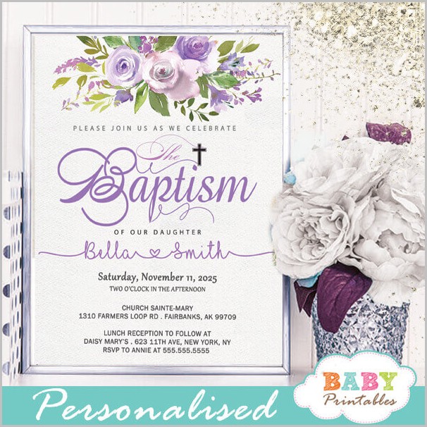 Free Invitation Templates For Baptism Free Invitation Templates For Baptism