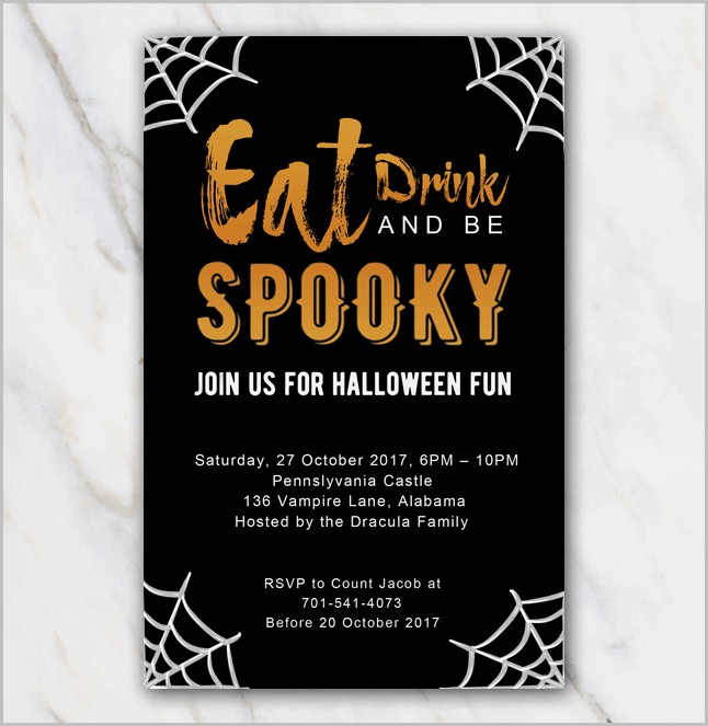 Free Invitation Templates Halloween Free Invitation Templates Halloween