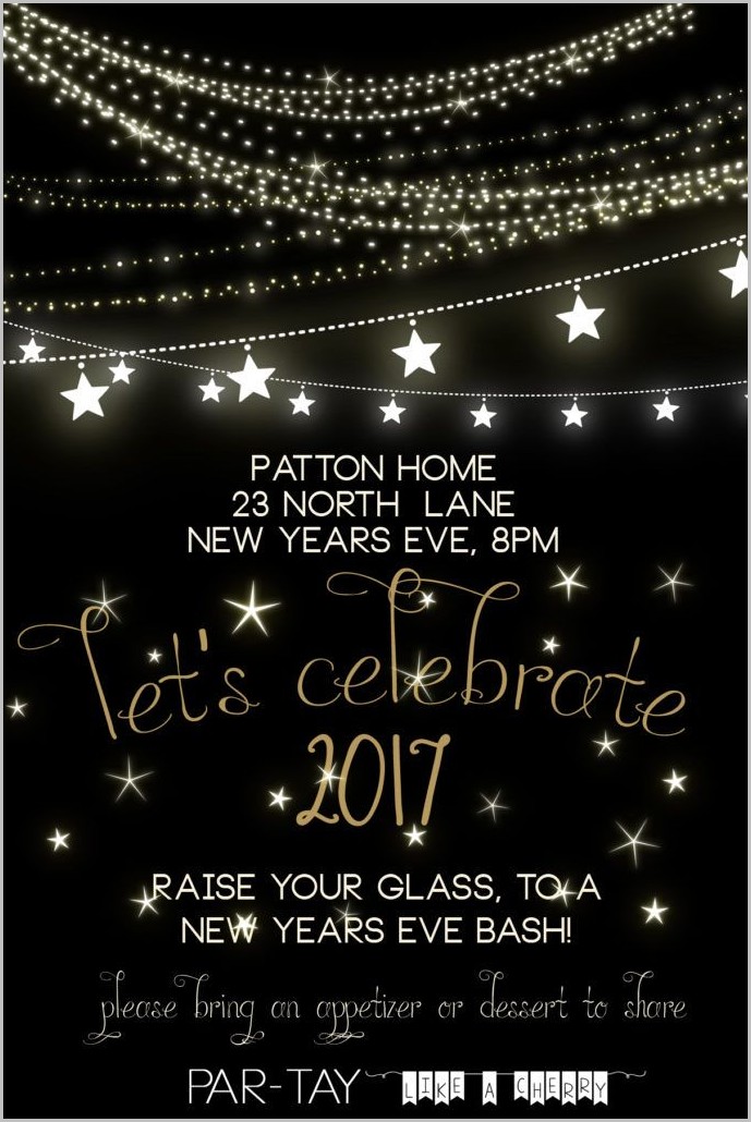 Free Invitation Templates New Years Eve Free Invitation Templates New Years Eve