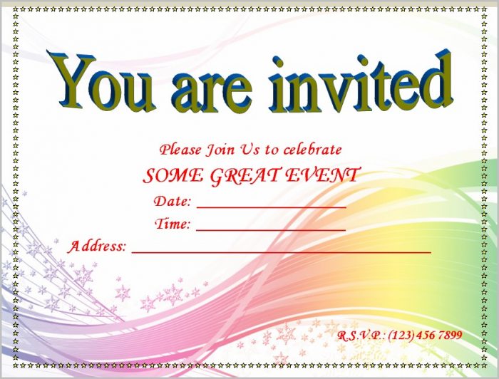 Free Printable Company Picnic Invitation Template 