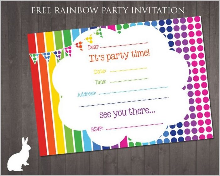 Free Invitation Templates Printable Birthday Free Invitation Templates Printable Birthday