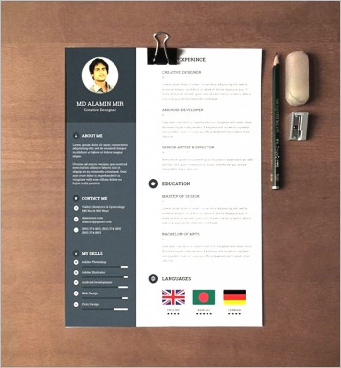 Free Modern Resume Templates For Word Download Free Modern Resume Templates For Word Download