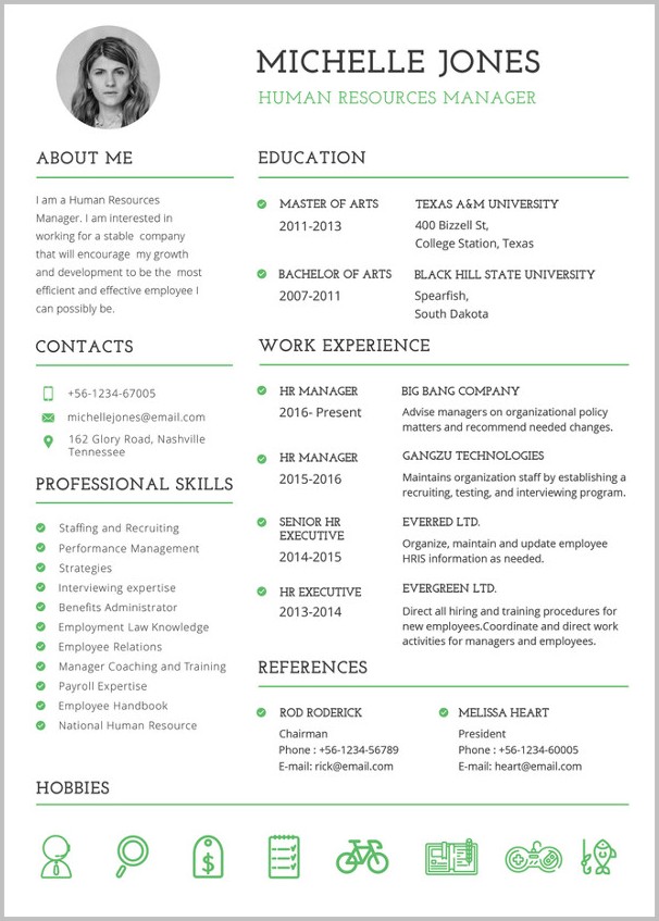 Free Professional Resume Templates For Word Free Professional Resume Templates For Word