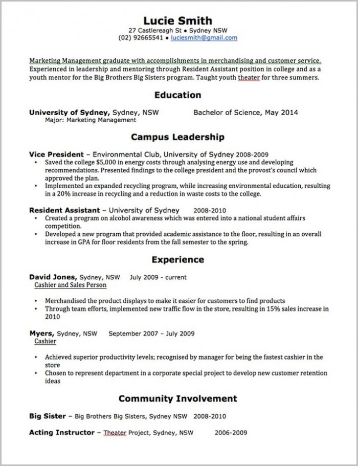 Free Resume Templates Word Doc Free Resume Templates Word Doc