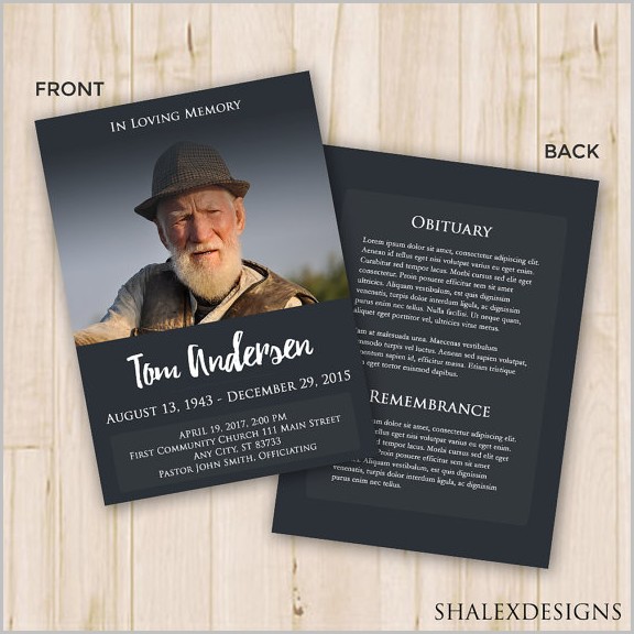 Funeral Program Samples Booklet Funeral Program Samples Booklet