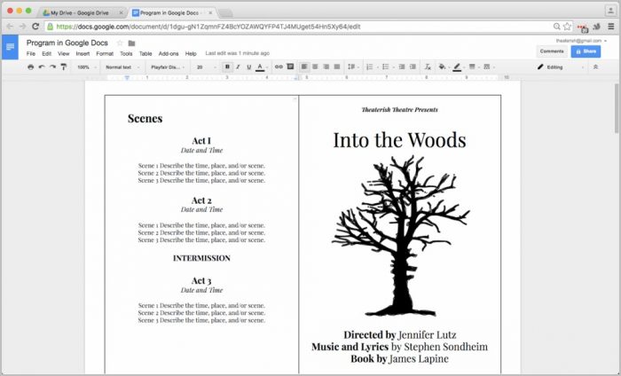 Funeral Program Template Google Docs Funeral Program Template Google Docs