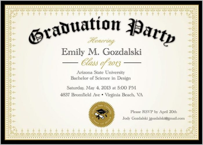 Graduation Invitation Cards Templates Graduation Invitation Cards Templates