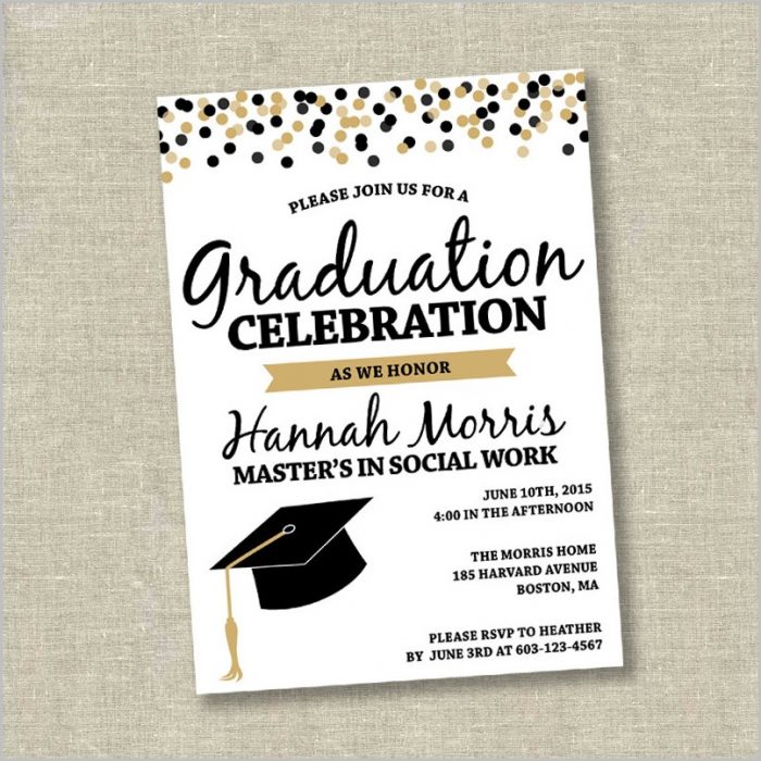 Graduation Invitation Maker Online Free Graduation Invitation Maker Online Free