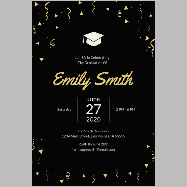 Graduation Invitation Templates Photoshop Graduation Invitation Templates Photoshop