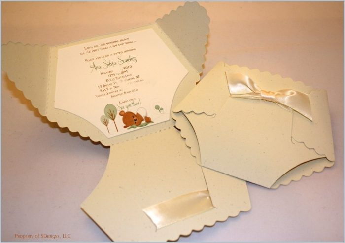 Homemade Baby Shower Invitations Diaper Template Homemade Baby Shower Invitations Diaper Template