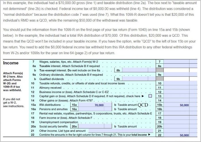 Irs Form 1040 Line 15a And 15b Irs Form 1040 Line 15a And 15b