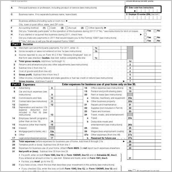 Irs Forms 1040 C Irs Forms 1040 C