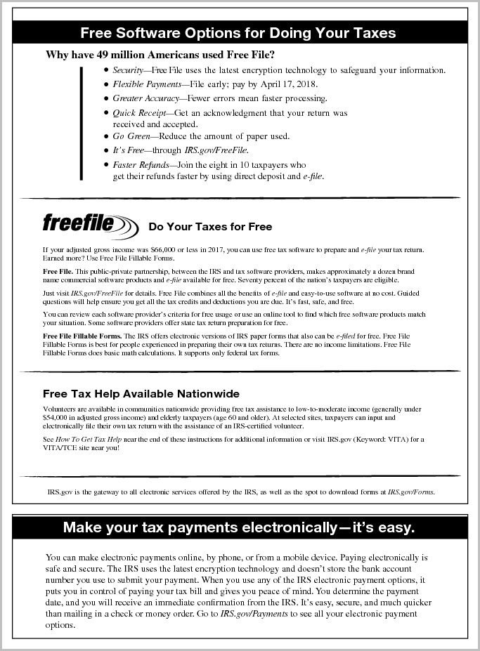 Irs Forms 1040ez Instructions Irs Forms 1040ez Instructions