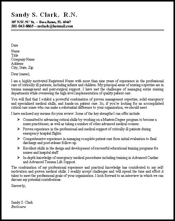 Medical Resumes And Cover Letters Medical Resumes And Cover Letters