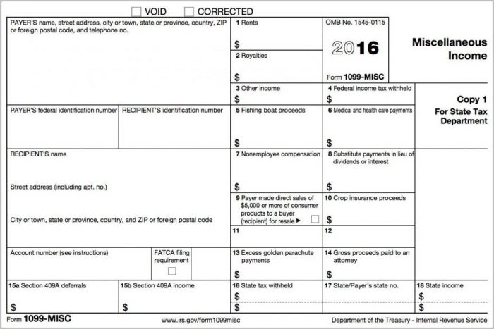 1099 Form Download Printable 2017 Form Resume Examples