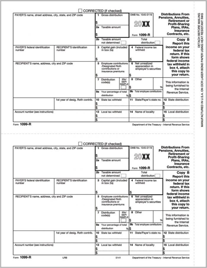 Printable 1099 Forms For Quickbooks Printable 1099 Forms For Quickbooks