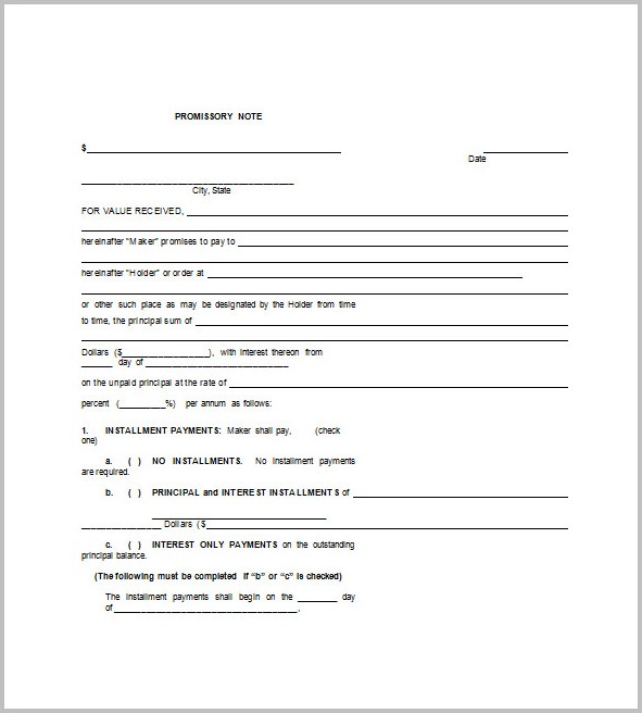 Promissory Note Format Pdf Promissory Note Format Pdf