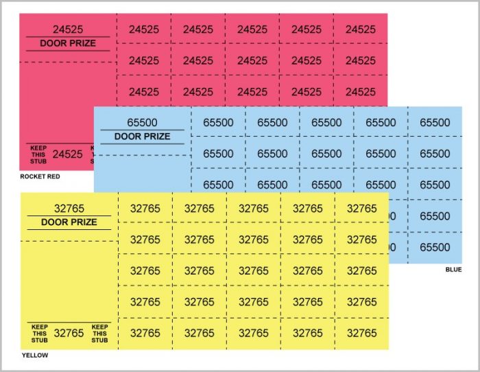 Raffle Ticket Template 10 Per Page Raffle Ticket Template 10 Per Page