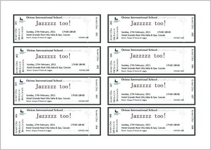 Raffle Ticket Template Indesign Raffle Ticket Template Indesign