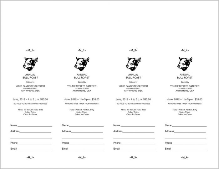 Raffle Ticket Template Microsoft Word Raffle Ticket Template Microsoft Word
