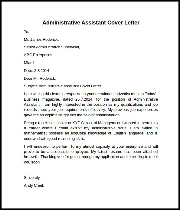 Resume Cover Letter Template Doc Resume Cover Letter Template Doc