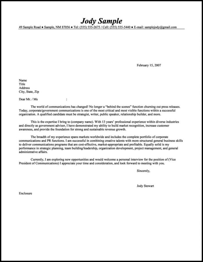 Resumes And Cover Letters Samples Resumes And Cover Letters Samples