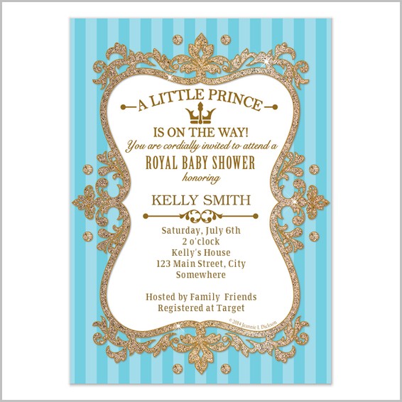 Royal Baby Shower Invitation Templates Free Royal Baby Shower Invitation Templates Free