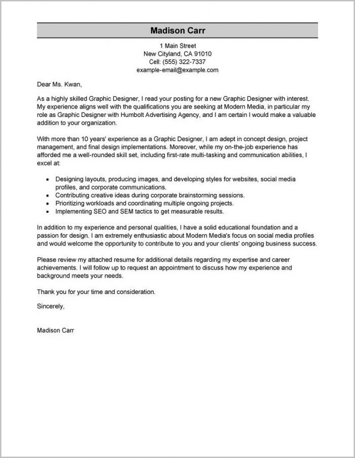 Sample Cover Letter For Resume With No Work Experience Sample Cover Letter For Resume With No Work Experience