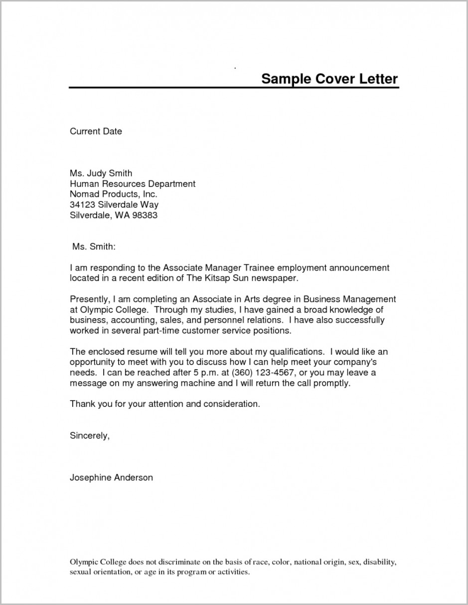 application letter for a job word doc