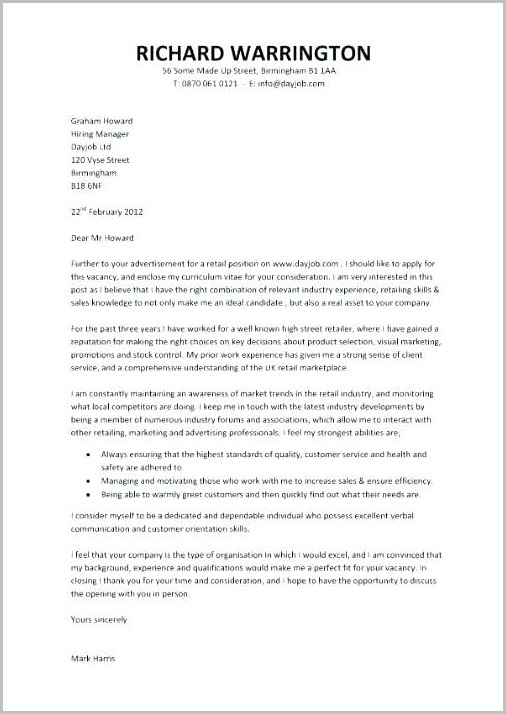 Sample Of Cover Letters For Resumes Sample Of Cover Letters For Resumes
