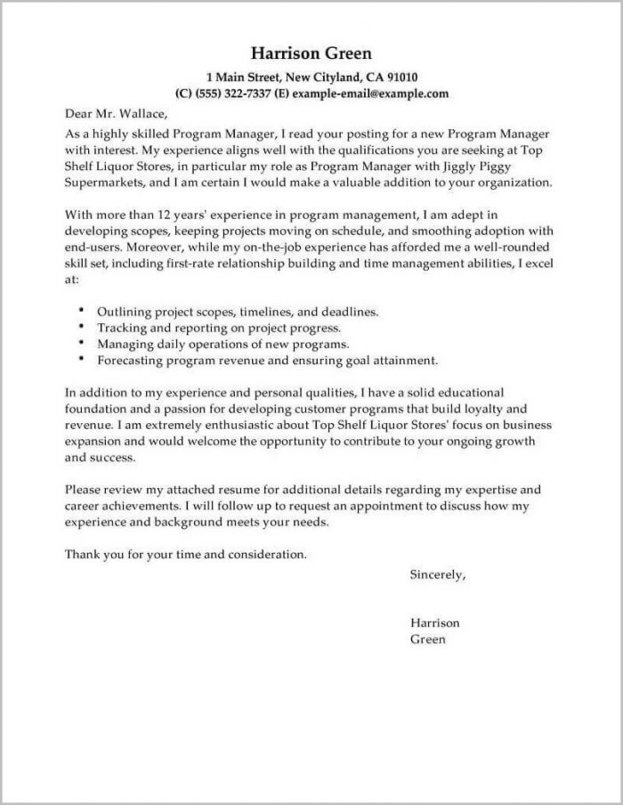 Samples Of Cover Letters For Resumes Samples Of Cover Letters For Resumes