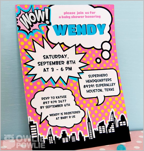 Superhero Baby Shower Invitation Templates Free Superhero Baby Shower Invitation Templates Free