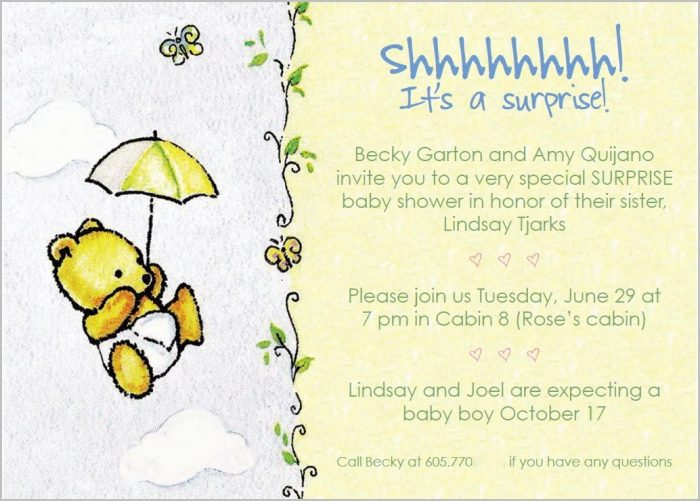 Surprise Baby Shower Invitation Templates Surprise Baby Shower Invitation Templates