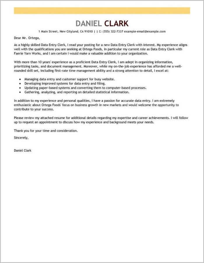 Templates For Cover Letters Templates For Cover Letters