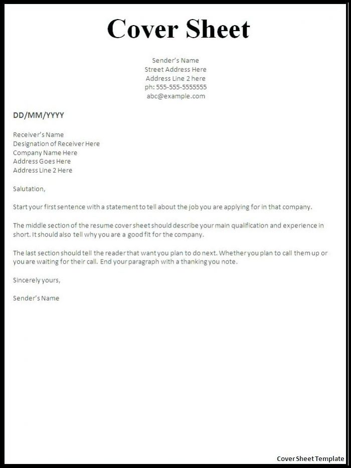 Templates Of Resumes And Cover Letters Templates Of Resumes And Cover Letters