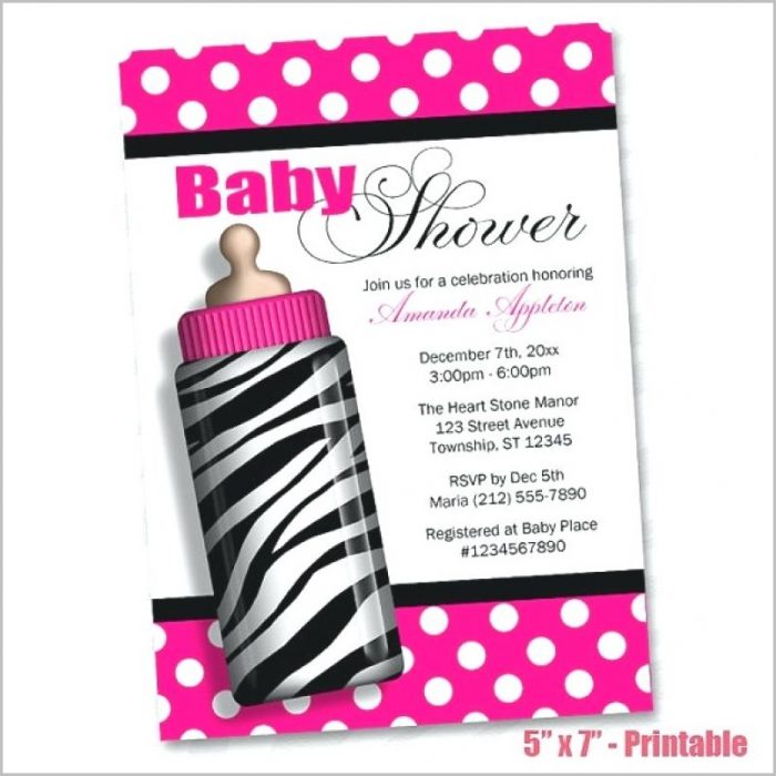 Zebra Baby Shower Invitations Templates Free Zebra Baby Shower Invitations Templates Free