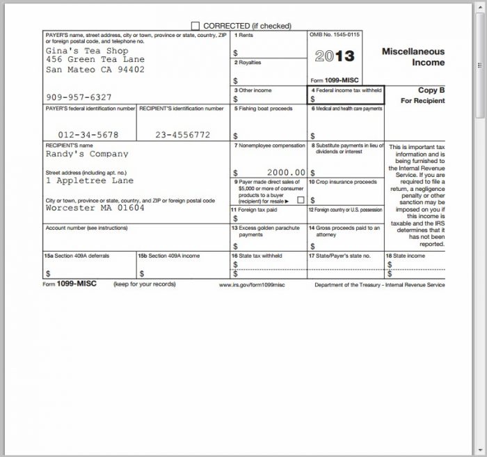 1099 Forms And Quickbooks 1099 Forms And Quickbooks